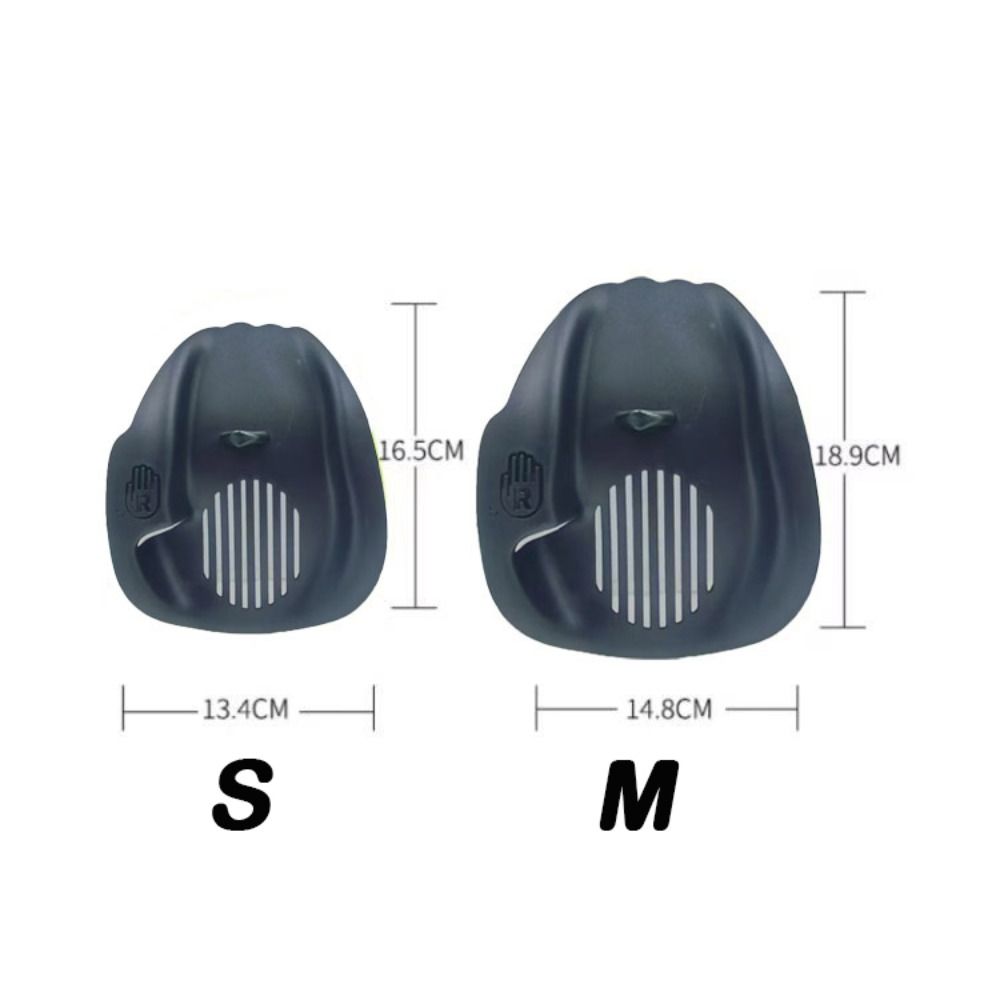 1Pair Webbed Swimming Hand Pad - Swim Fins 评论和价格