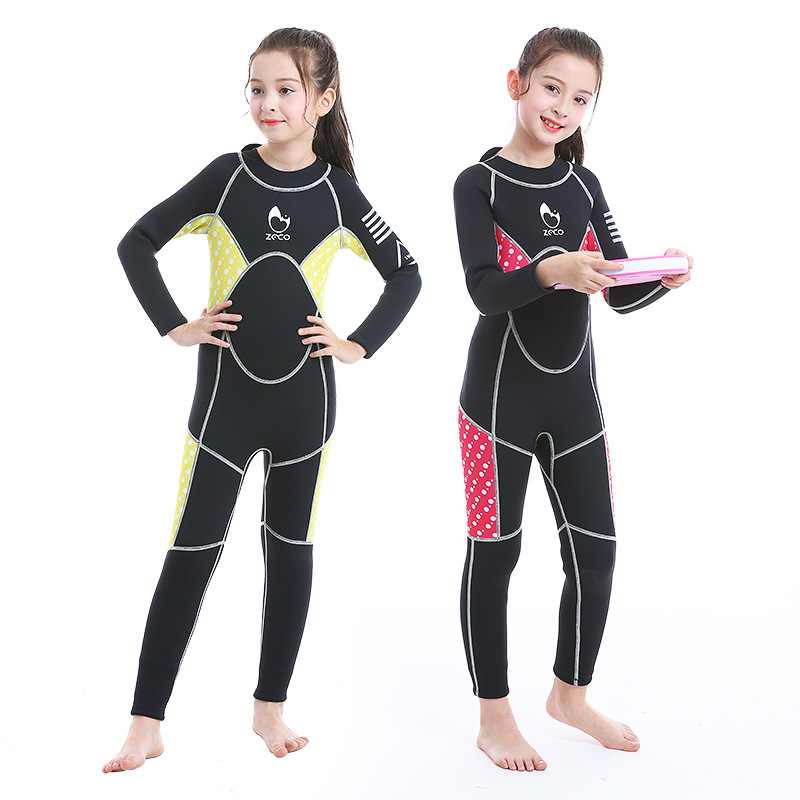 3MM Kids Wetsuit, Warm Full Bo - Snorkel Set 评论和价格
