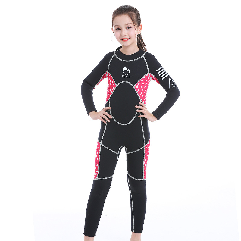 3MM Kids Wetsuit, Warm Full Bo - Snorkel Set 评论和价格