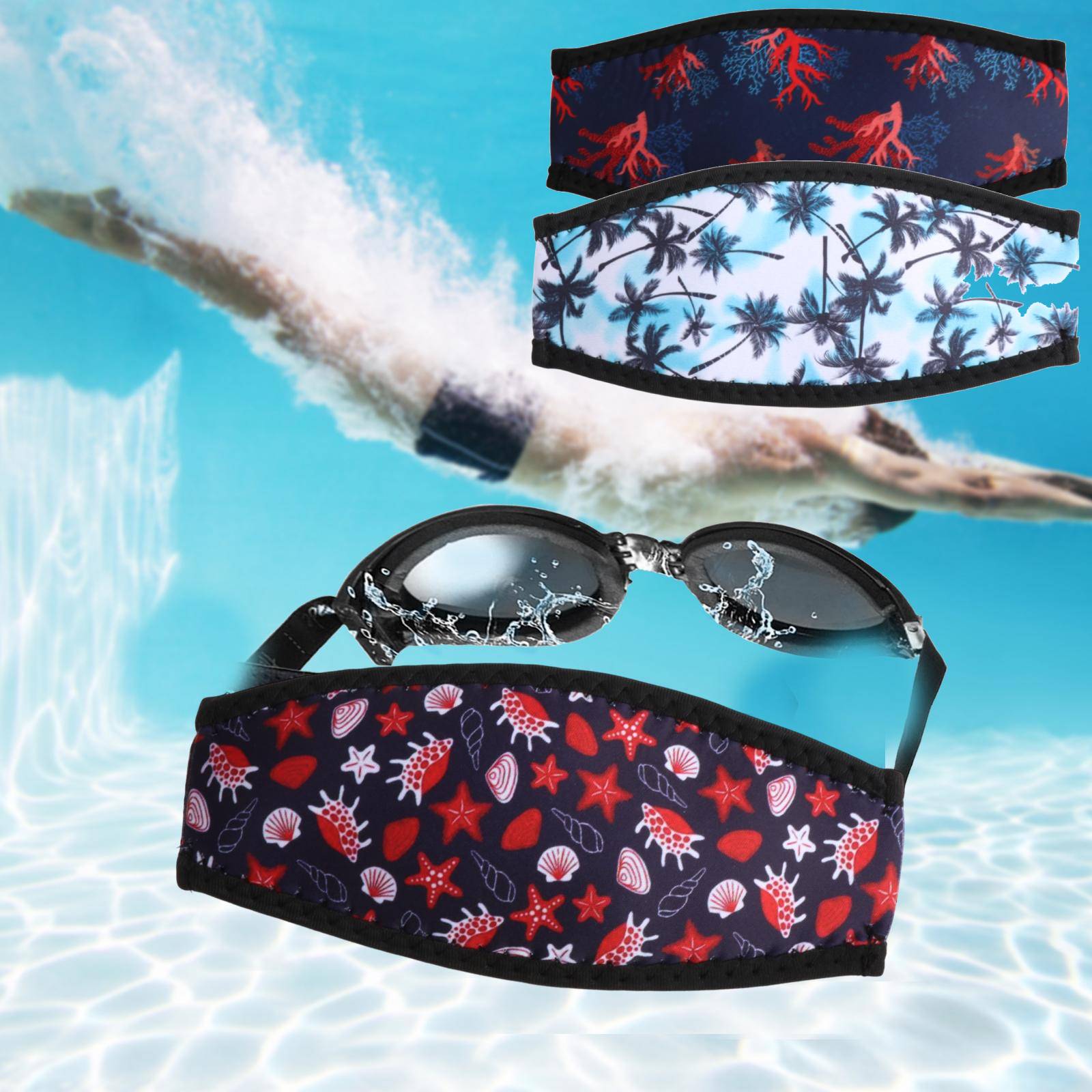 Diving Strap Cover Mask Straps - Snorkel Set 评论和价格