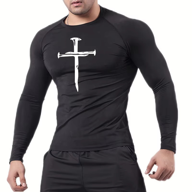 Christian Workout Compression  - Rash Guard 评论和价格