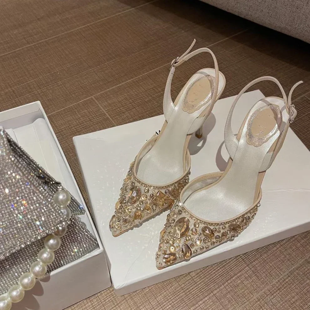 Baotou Water Diamond Lace Crys - Water Shoes 评论和价格