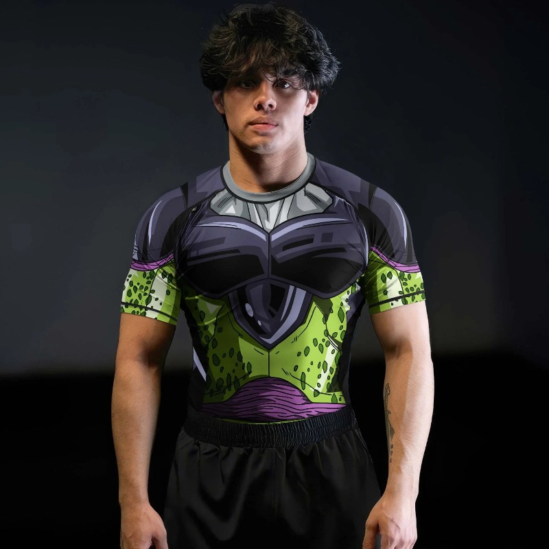 Dragon Ball Cell 2026 New Comp - Rash Guard 评论和价格