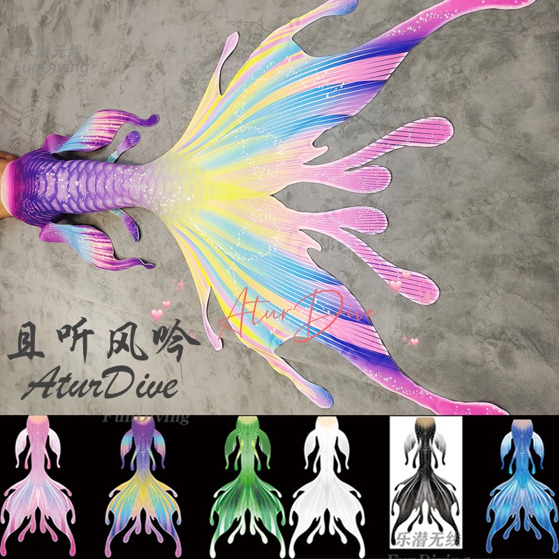 Professional large Mermaid tai - Swim Fins 评论和价格
