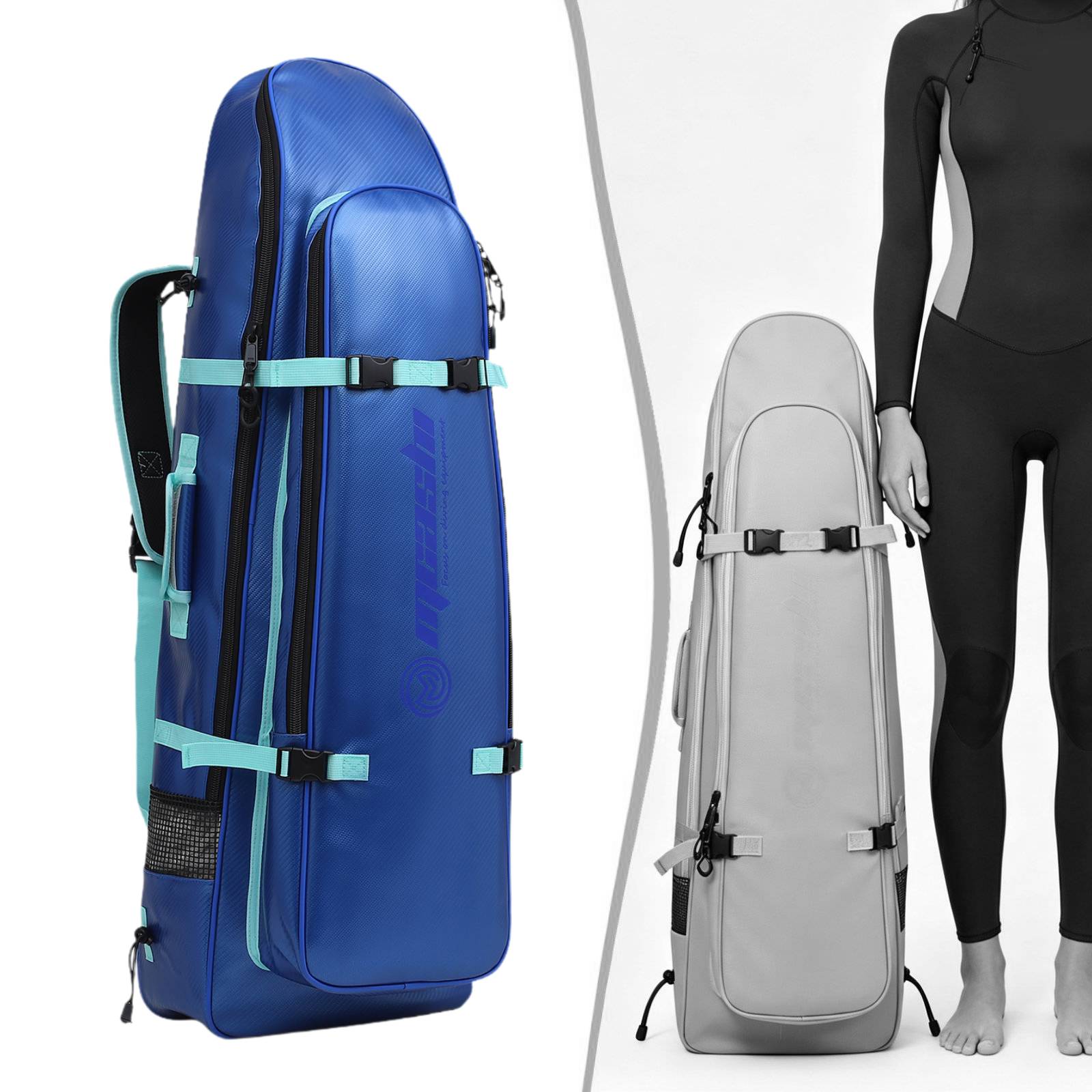 Long Fins Bag Portable Scuba D - Swim Fins 评论和价格
