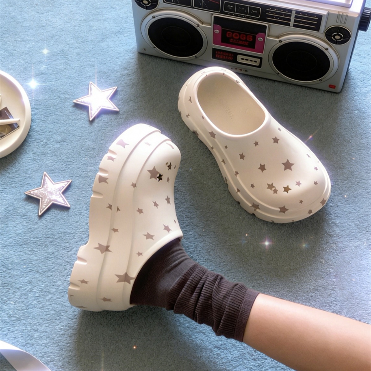Summer New Platform Slippers f - Water Shoes 评论和价格