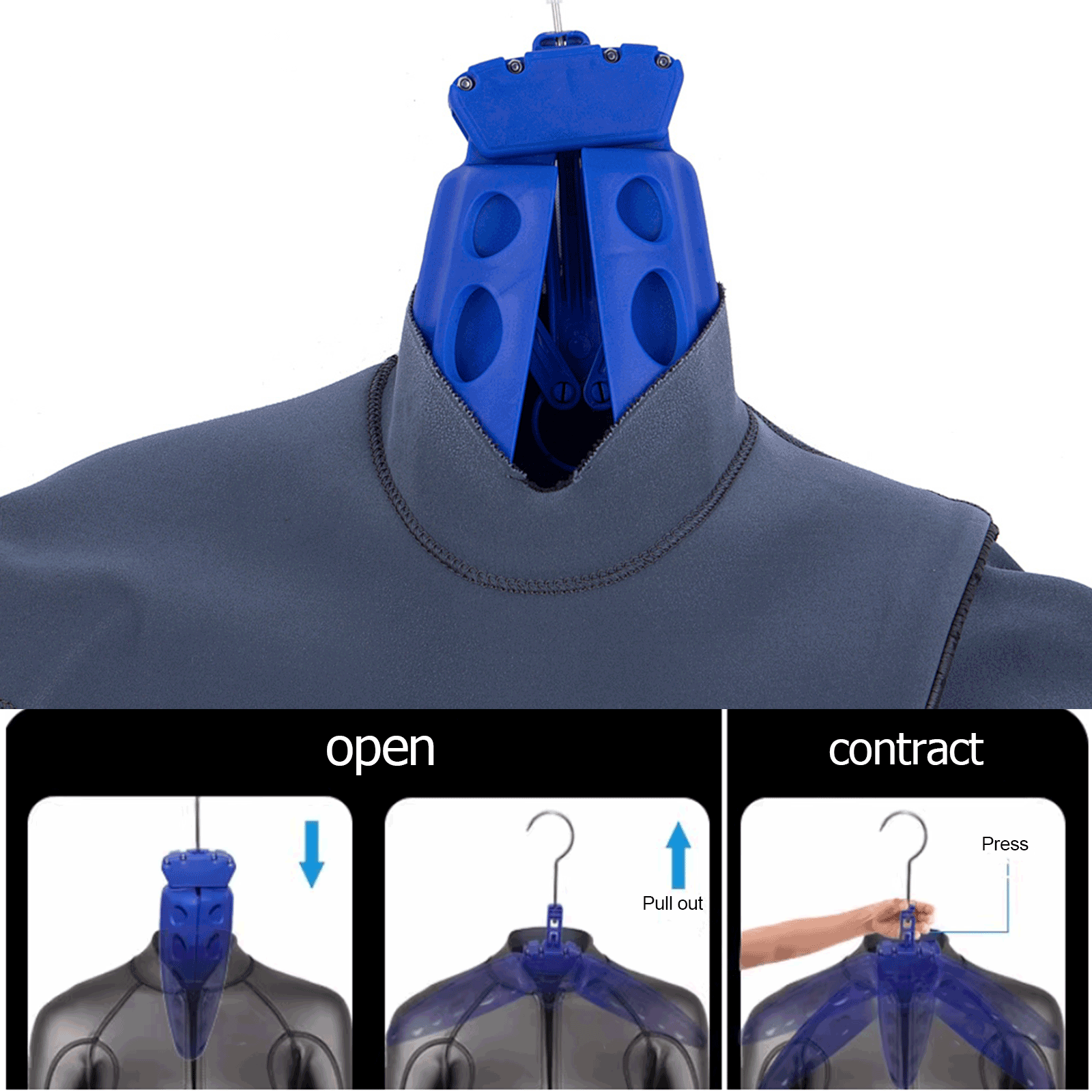 Diving Wetsuit Hanger Foldable - Snorkel Set 评论和价格